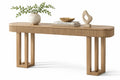Consolle in legno di quercia 140x45x80cm