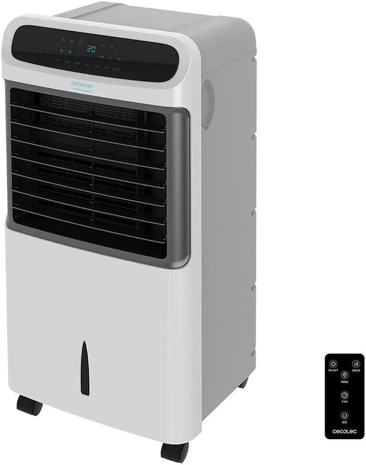 Cecotec m2, timer fino a 8h, Cecotec Climatizzatore evaporativo Cecotec EnergySilence PureTech 6500 80 W, portata 600 m2, capacità 12l, 3 velocità