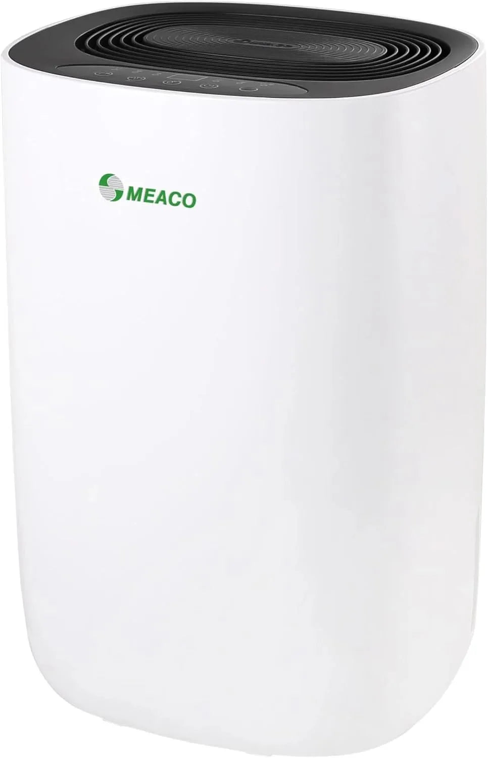 Asciugatrice, 160 W, 240 V, 35 dB, Meaco 10LB, nero, Dry ABC, Design Compatto, A Basso Consumo Energetico, Colore: Nero, Bianco con Pannello superiore