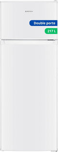 Frigorifero, 217 L, Getech GE127DP, Getech GEDTECH GE127DP Frigorifero Doppio Porta 217L Freddo Statico A+