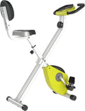 HOMCOM Cyclette – struttura in acciaio, resistenza magnetica, pieghevole, regolabile, 43 x 97 x 109cm, 8 Livelli