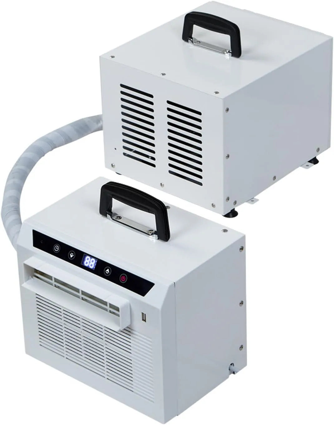 Condizionatore, touch, timer, maniglia superiore per casa, ufficio, campeggio, nessun montaggio