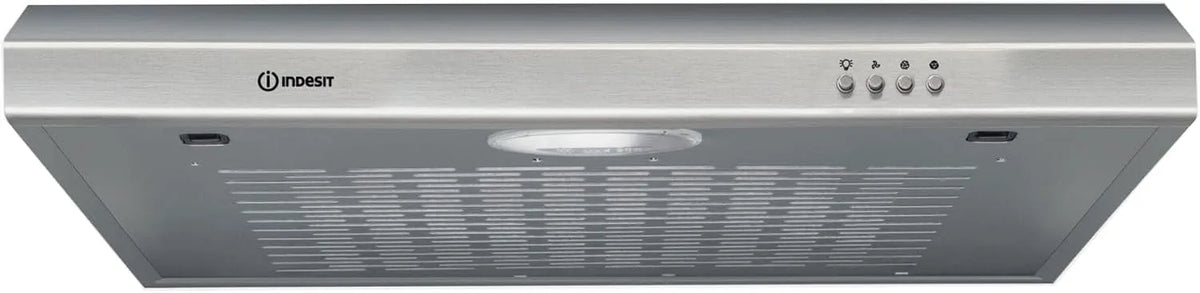 Cappa aspirante, 60 cm, cappa da cucina, 3 velocità, da incasso, acciaio inox, altezza di soli 7