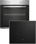Beko BBUC12020X Piano cottura in vetroceramica, da incasso, acciaio inox, nero, pulizia SteamShine, con 4 tipi di riscaldamento e piano cottura in