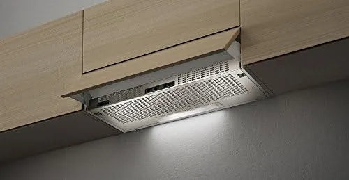 LG A90 Cappa aspirante, 90cm, cappa da cucina, da incasso, grigio, Faber - Cappa ad incasso 152 SRM LG A90 finitura grigio chiaro da 90cm