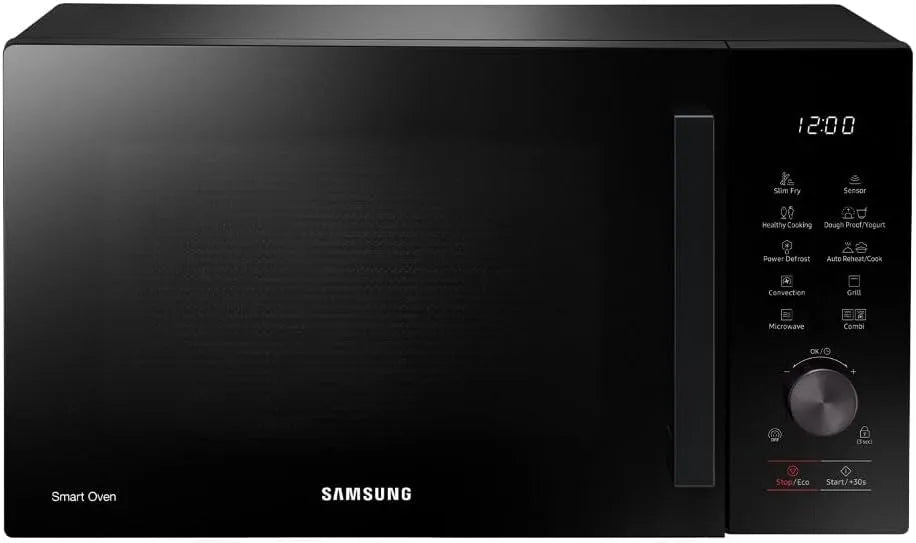 Samsung MC28A5137KKE1 Forno a microonde, 28 L, nero, LxAxP: 51, 7 x 31, 0 x 47, Samsung Forno a Microonde Combinato Bespoke Cottura Ventilata