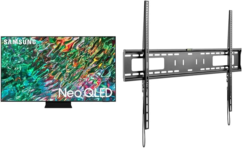 Samsung QE85QN90BATXZT Smart TV, 85 pollici, televisore, 4K UHD, QLED, montaggio a parete, da 43' a 100', 75 kg, Smart TV 85' Serie QN90B, Neo QLED 4K