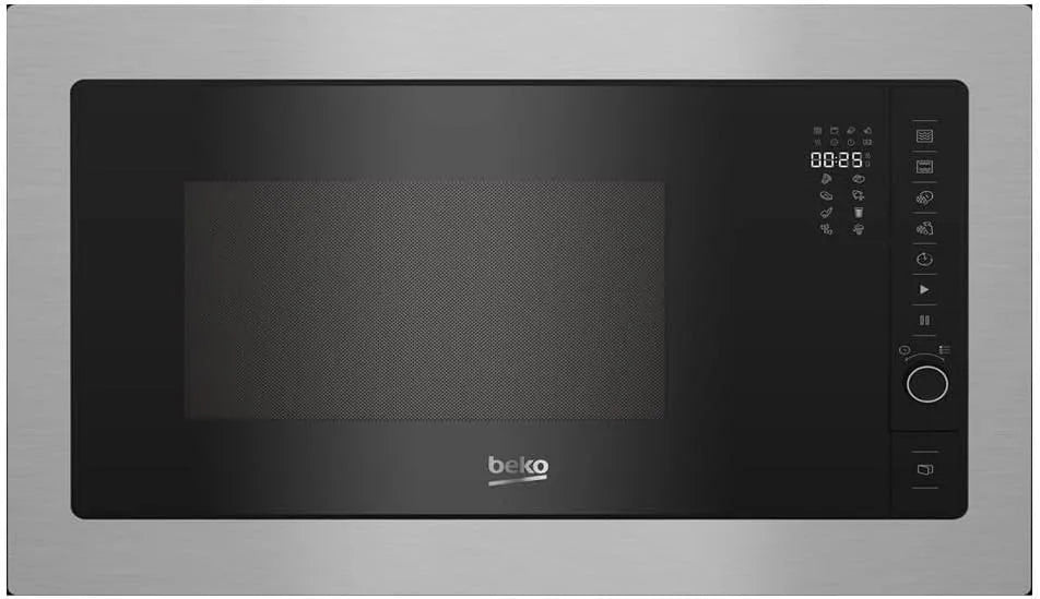 Beko bmgb25332bg Forno a microonde, 25 L, 900 W, grill, da incasso, Beko grill da incasso microonde 25l 900w bmgb25332bg