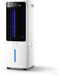 modello 12H, Timer 12H, Display Digitale, Raffrescatore D'aria Evaporativo Portatile 12L Con Telecomando, 3 Modalità Del Vento, Ruote Per Spostamento