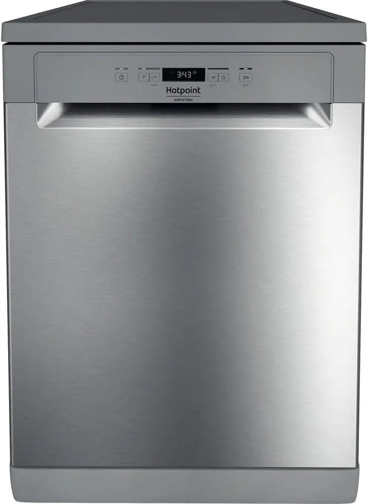 Lavastoviglie HA2FFD14BX, classe energetica E, libera installazione, acciaio inox