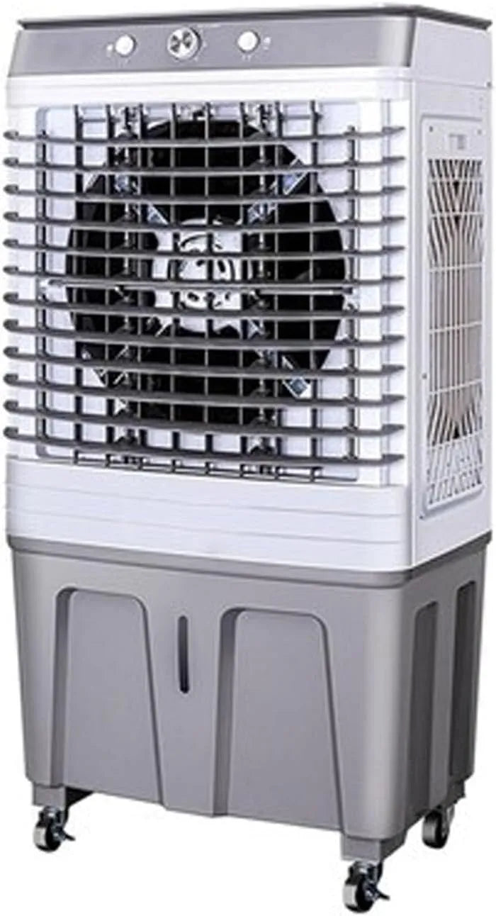 Condizionatore, 106cm, 80 L, 500 W, portatile, industriale, 3 velocità, ampio serbatoio, professionale, Angolo di Diffusione di 120° per Uso Domestico