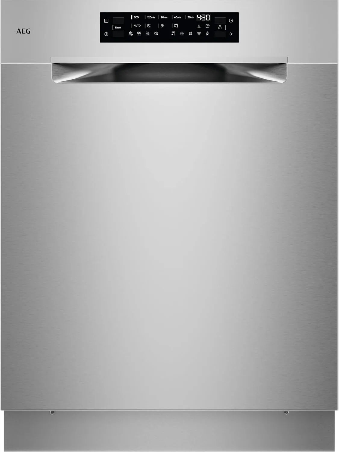 AEG GU8200A2SGM Lavastoviglie, 60 cm, classe energetica A, AEG Lavastoviglie 14 coperti Classe A 60 cm GU8200A2SGM