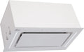 Cappa aspirante, 52 cm, 1000 m3/h, cappa da cucina, da incasso, 3 livelli, bianco, Gurari 217 PRIME, cappa di scarico, telecomando