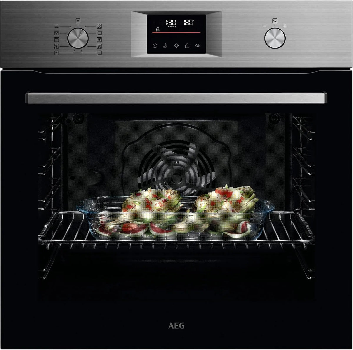 AEG TU5AB42SM Forno elettrico, 72 L, classe energetica A, da incasso