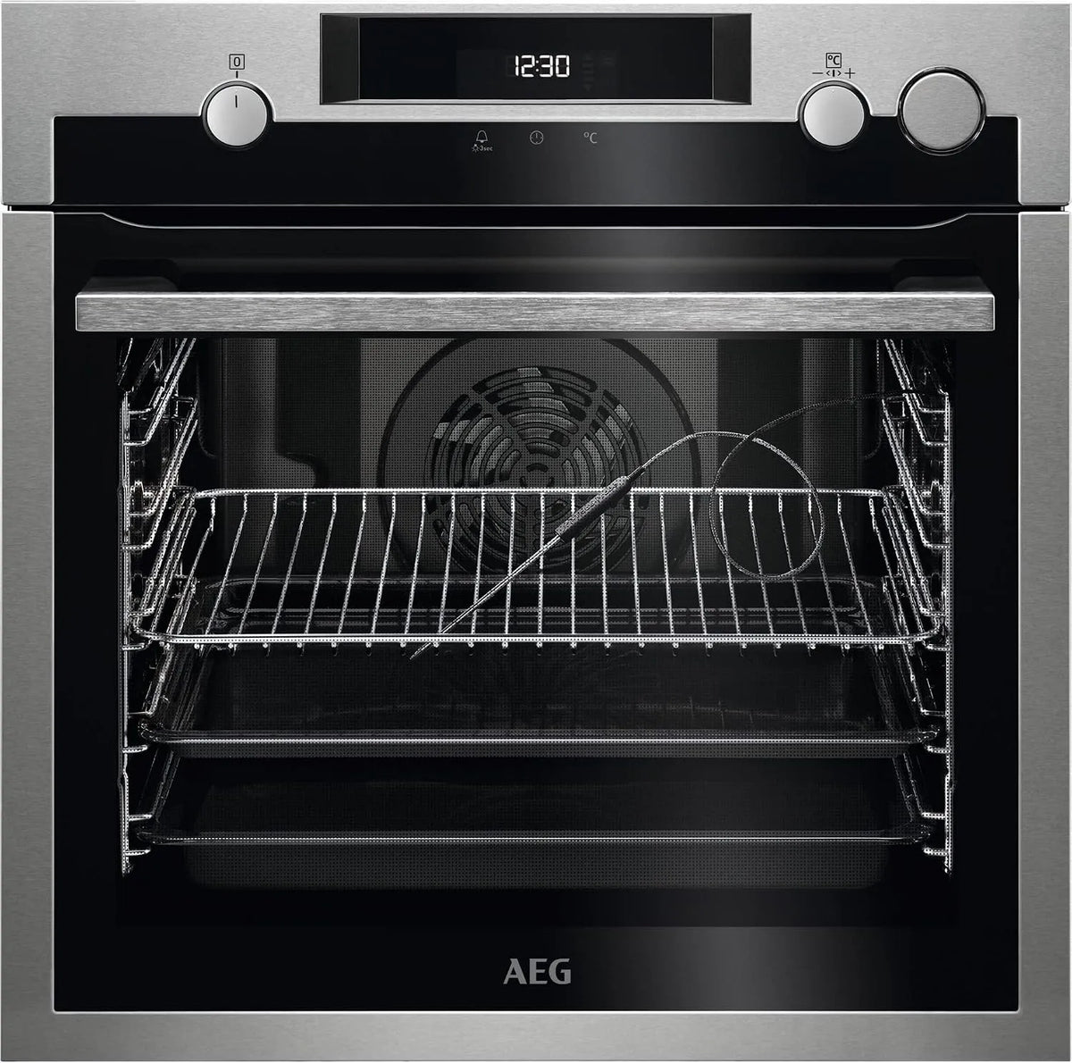 AEG BSE572360M Forno elettrico, 72 L, 3380 W, da incasso, acciaio inox, Forno da incasso AEG BSE572360M 3380W 72L Inox