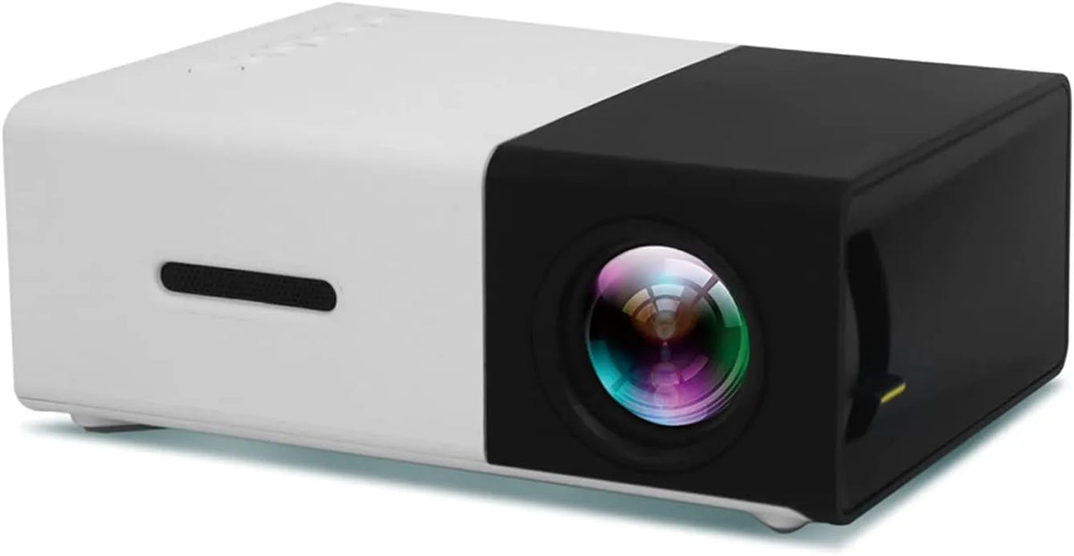 Proiettore 1080P, portatile, videoproiettore, blu, Mini proiettore, interazione Genitore-Figlio in Campeggio all'aperto