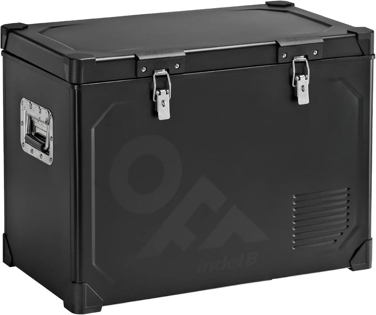 Frigorifero 12, 24V, 45 L, 24 V, portatile, esterno, vano congelatore, 2 zone di temperatura, Temperatura regolabile da +10 °C fino a -18 °C, 71L