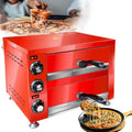 Forno elettrico per pizza, 12 pollici, 2200 W, professionale, acciaio inox, Forno per pizza da banco commerciale