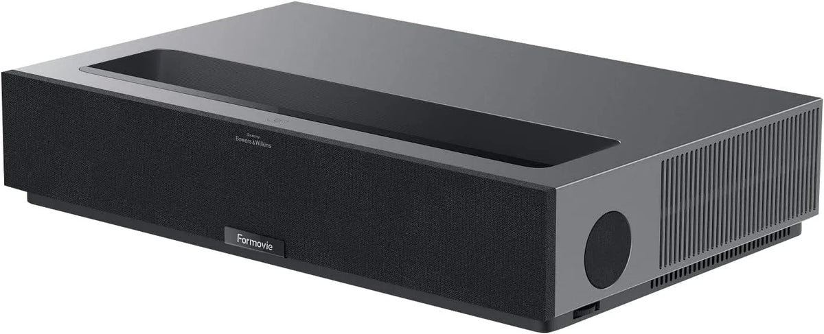Google Smart TV, televisore, 4K UHD, audio Dolby, Android OS, Proiettore Formovie Theater Ultra Short Throw ALPD Triplo Laser Ultimate 4K UHD Bowers &