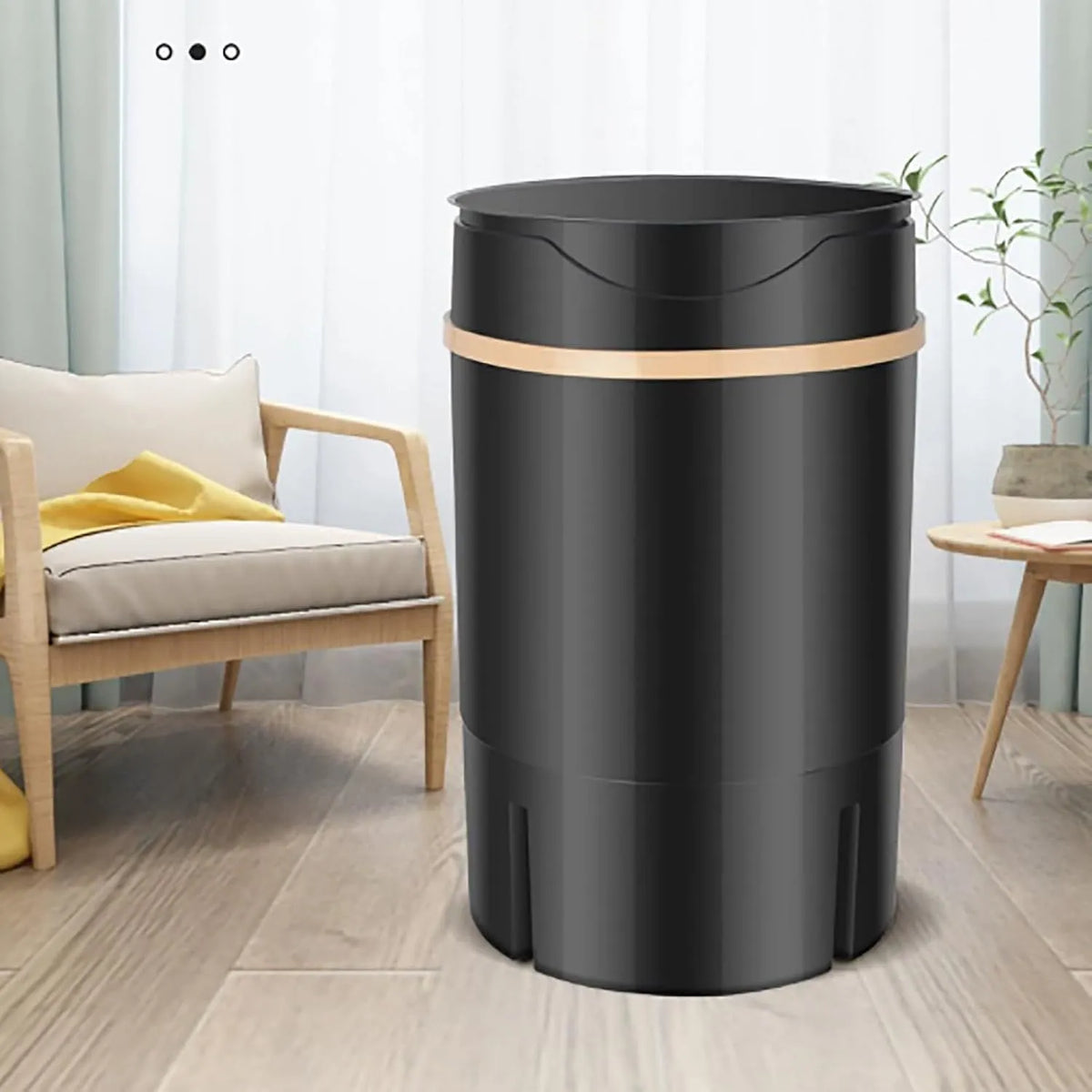 Lavatrice, portatile, timer, nero, Size:Standard UK, Perfetta per Dormitori E Campeggio, Color:Nero
