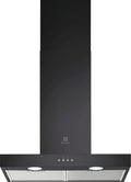 Cappa aspirante LFT416K, 60 cm, classe energetica E, cappa da cucina, montaggio a parete, nero
