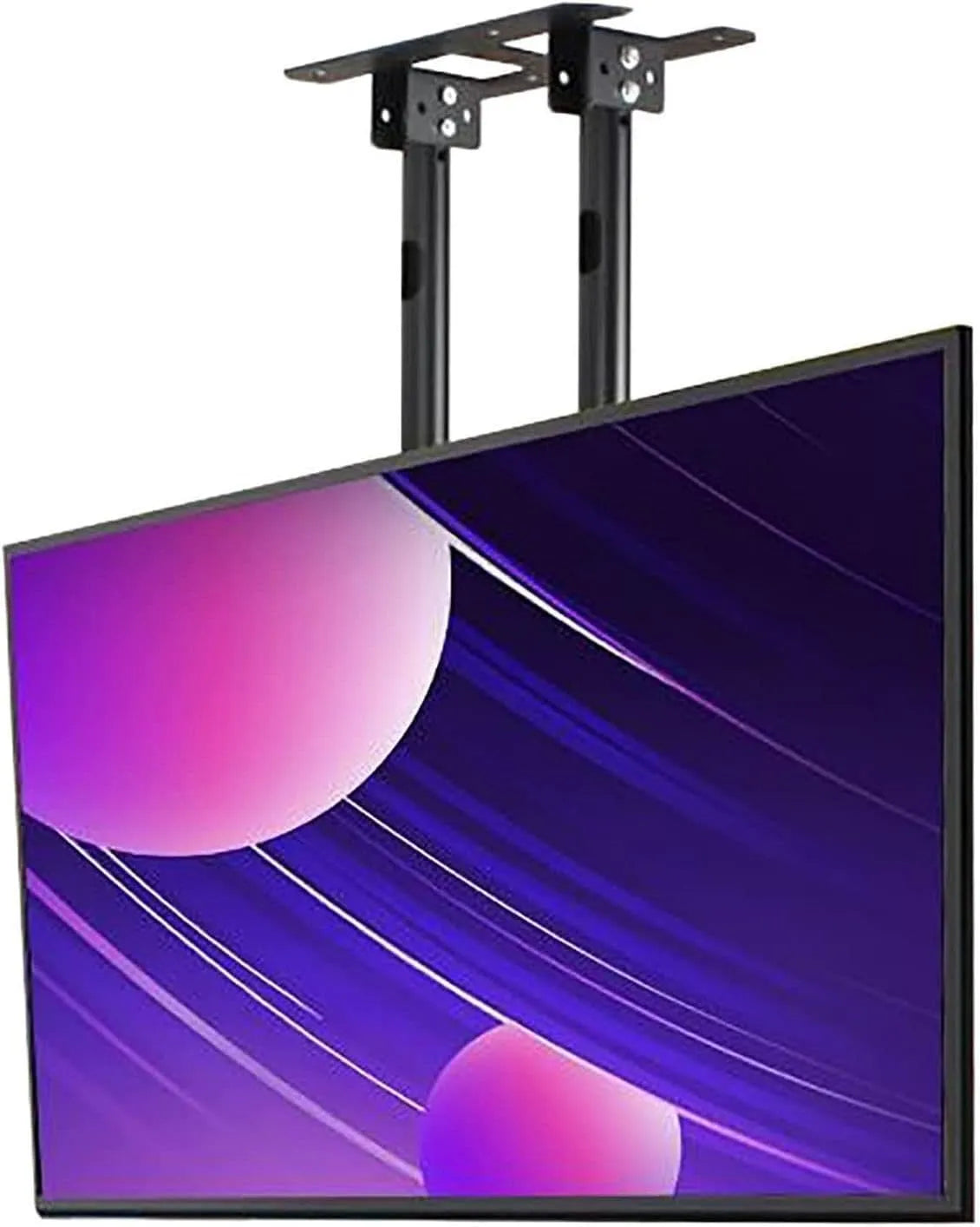 Smart TV, 100 pollici, televisore, display LCD, LNNW Staffa for montaggio a soffitto for TV, supporto for TV a schermo singolo bipolare ad altezza