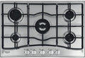 Piano cottura a gas 75Lx3.3Hx51P, 5 fuochi, da incasso, acciaio inox, fornello a gas, HOTPOINT ARISTON PCN 752 T, IX, HAR, Griglie Intercambiabili