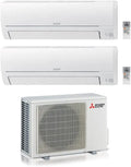 modello MSZ-HR25 HR35VF, A+ MSZ-HR25 + HR35VF + MXZ-2HA50VF, Climatizzatore Dual Split 12000 + 9000 Btu, Inverter, Classe A++
