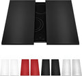 Copertura per piano cottura, 55 x 33 x 2, 5 cm, nero, Copri induzione piano cottura e vetroceramica, non GAS