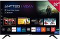 Smart TV, 32 pollici, classe energetica E, televisore, triplo tuner DVB-T2, S2, HDMI, Wi-Fi, Bluetooth, DAZN, Youtube, Netflix, Prime Video, 81 cm