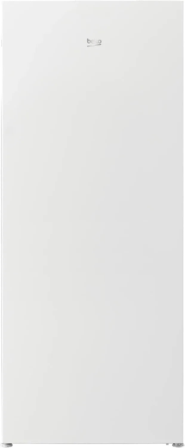 Beko RFSA210K40WN Congelatore, 210 L, classe energetica E, vano congelatore, freezer verticale, 210 litri, Cassetti