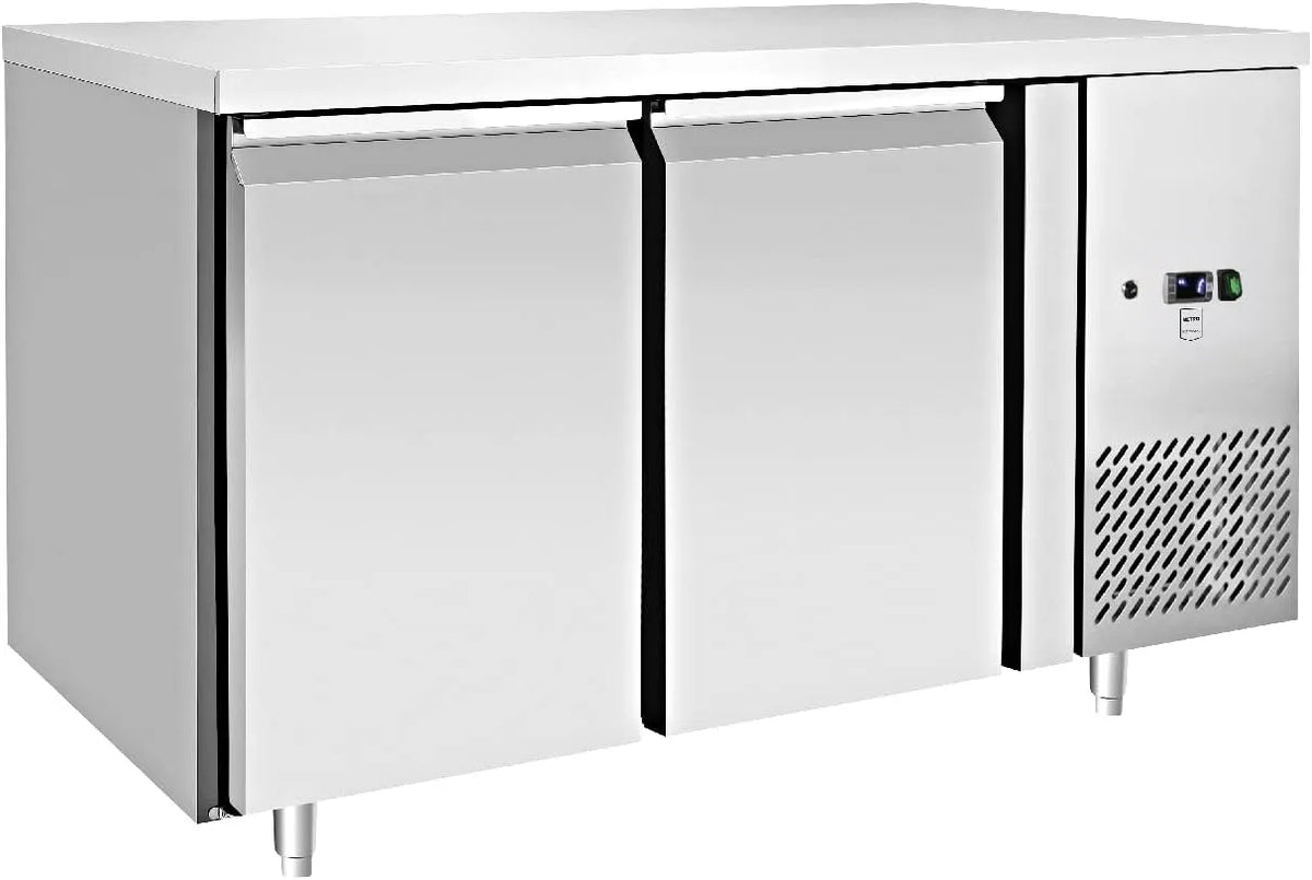 modello GCC2100, METRO Professional Banco refrigerato GCC2100, 215 L - 2 Porte, 215L, 2 porte a chiusura automatica, 250W, acciaio inox, scongelamento