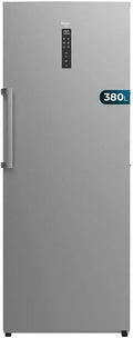 Cecotec Bolero CoolMarket UF Congelatore, 380 L, 1950 W, No Frost, vano congelatore, Inverter, acciaio inox, freezer verticale, Display porta