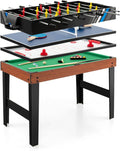COSTWAY Tavolo da ping-pong: uso domestico, 125 x 97 x 83 cm