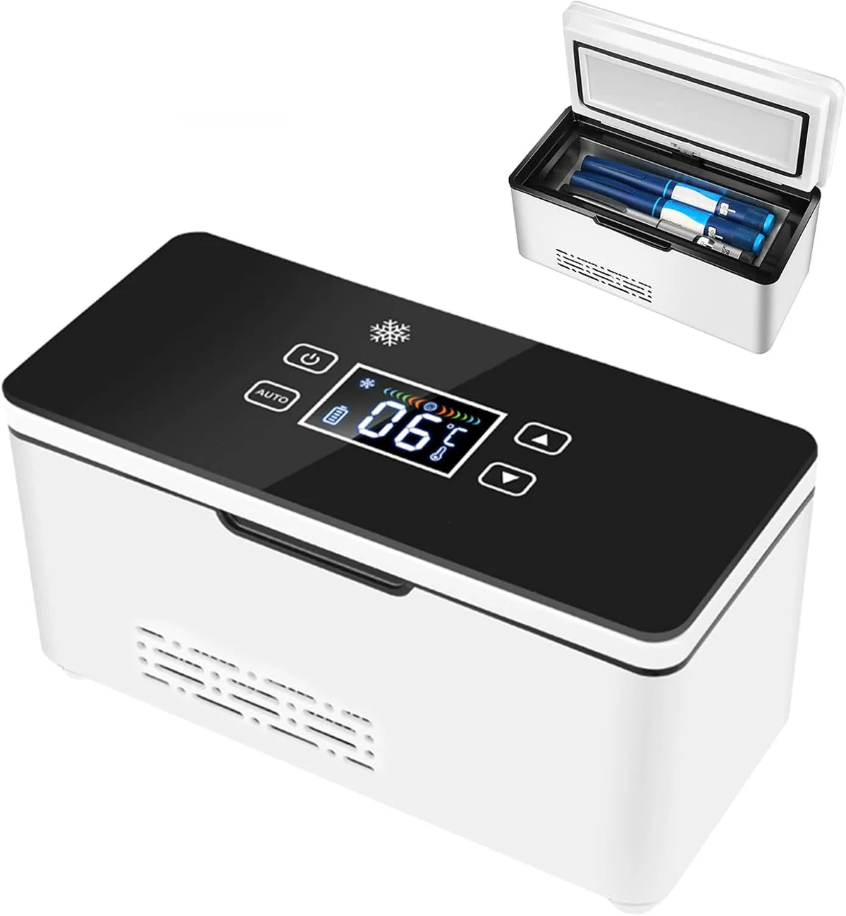 Frigorifero portatile, trasporto di insulina e farmaci, mini frigo portatile, Mini Frigorifero per Insulina