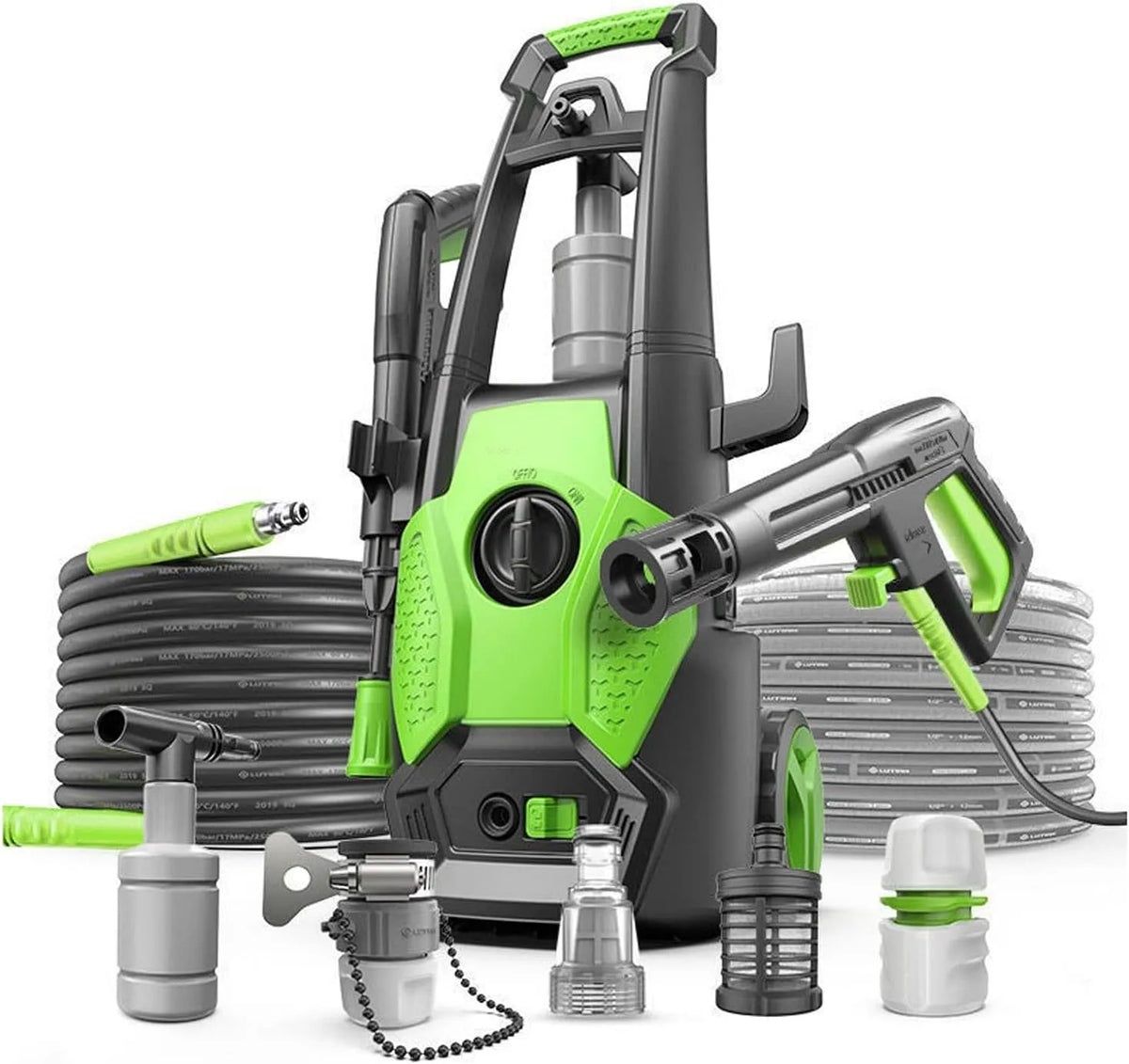 Lavatrice, 1700 W, professionale, Idropulitrice elettrica, Lavatrice per Auto ad Alta Pressione da 1700 W
