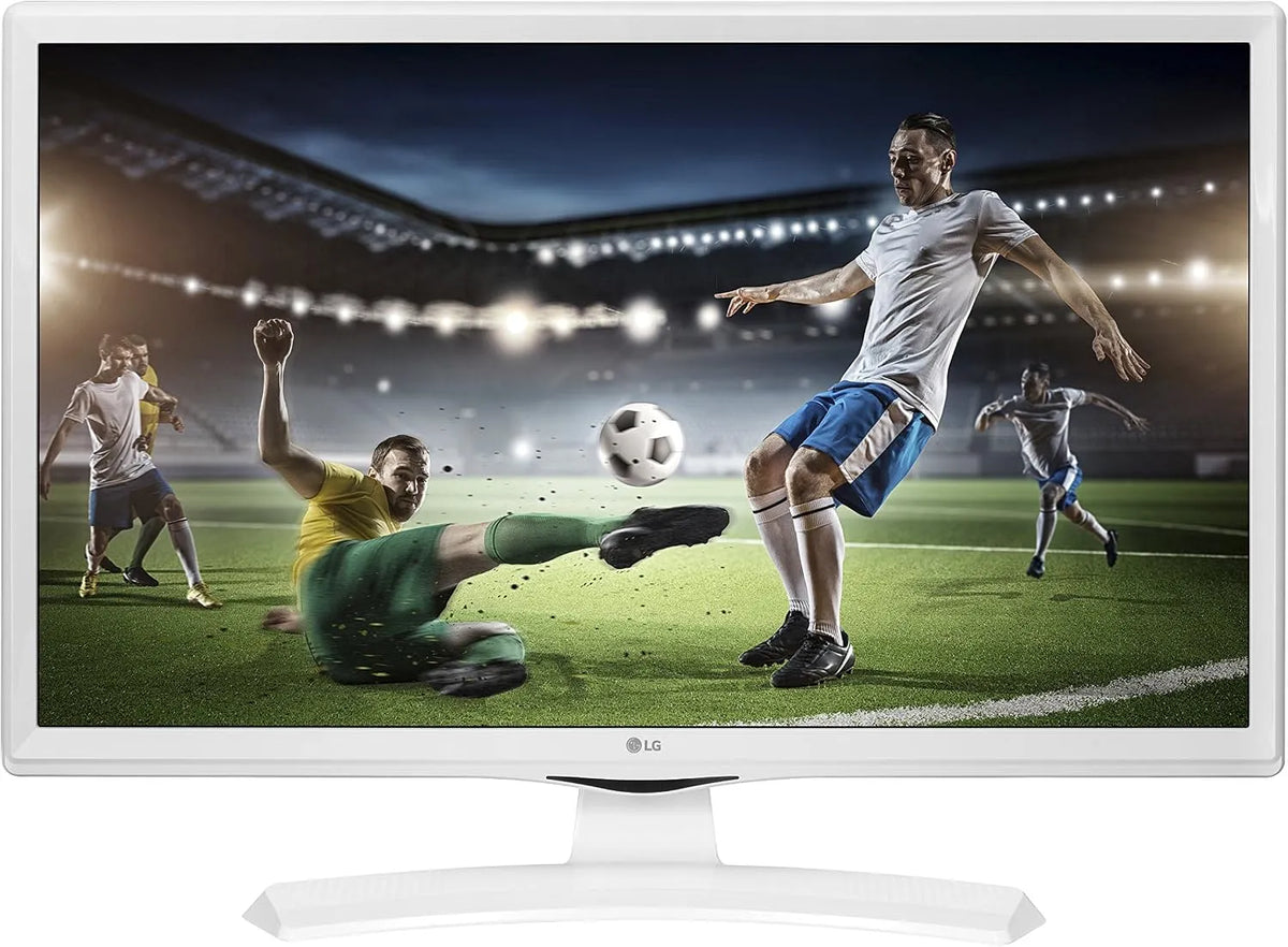 LG 24TK410VW Monitor, 24 pollici, bianco, 24' HD Opaco, LG 24TK410VW - Monitor Piatto