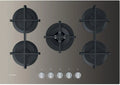Piano cottura a gas, 73CM, 5 fuochi, INDESIT 72T/TD ING72T/TD, ghisa, fornello a gas
