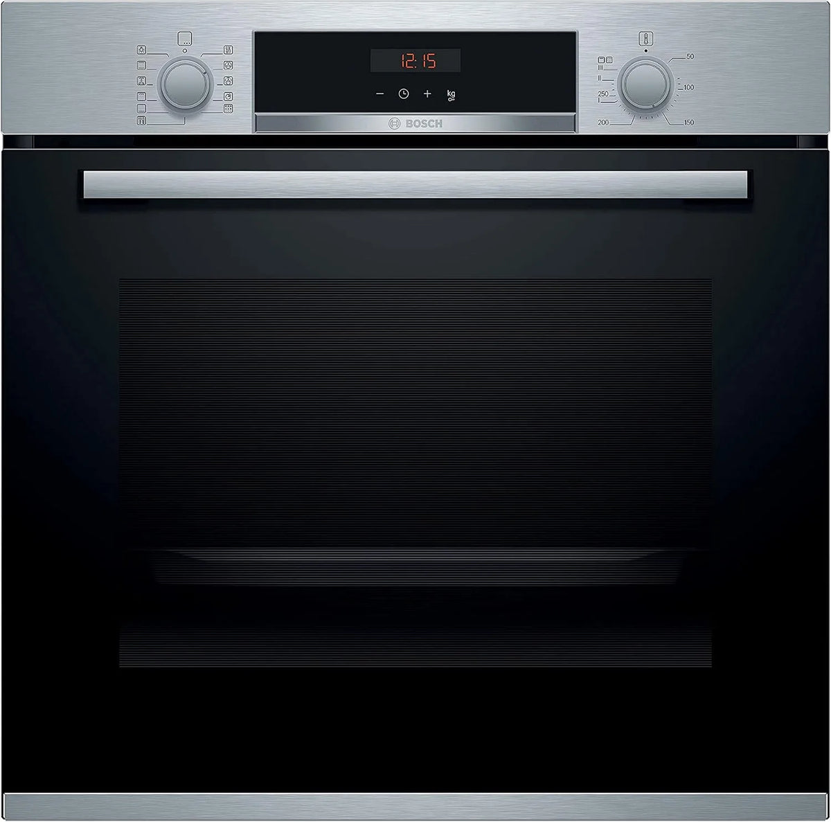 Bosch Serie 4 HBA574BR00 Forno elettrico, 71 L, 7 programmi, classe energetica A, da incasso, acciaio inox, 71 Litri