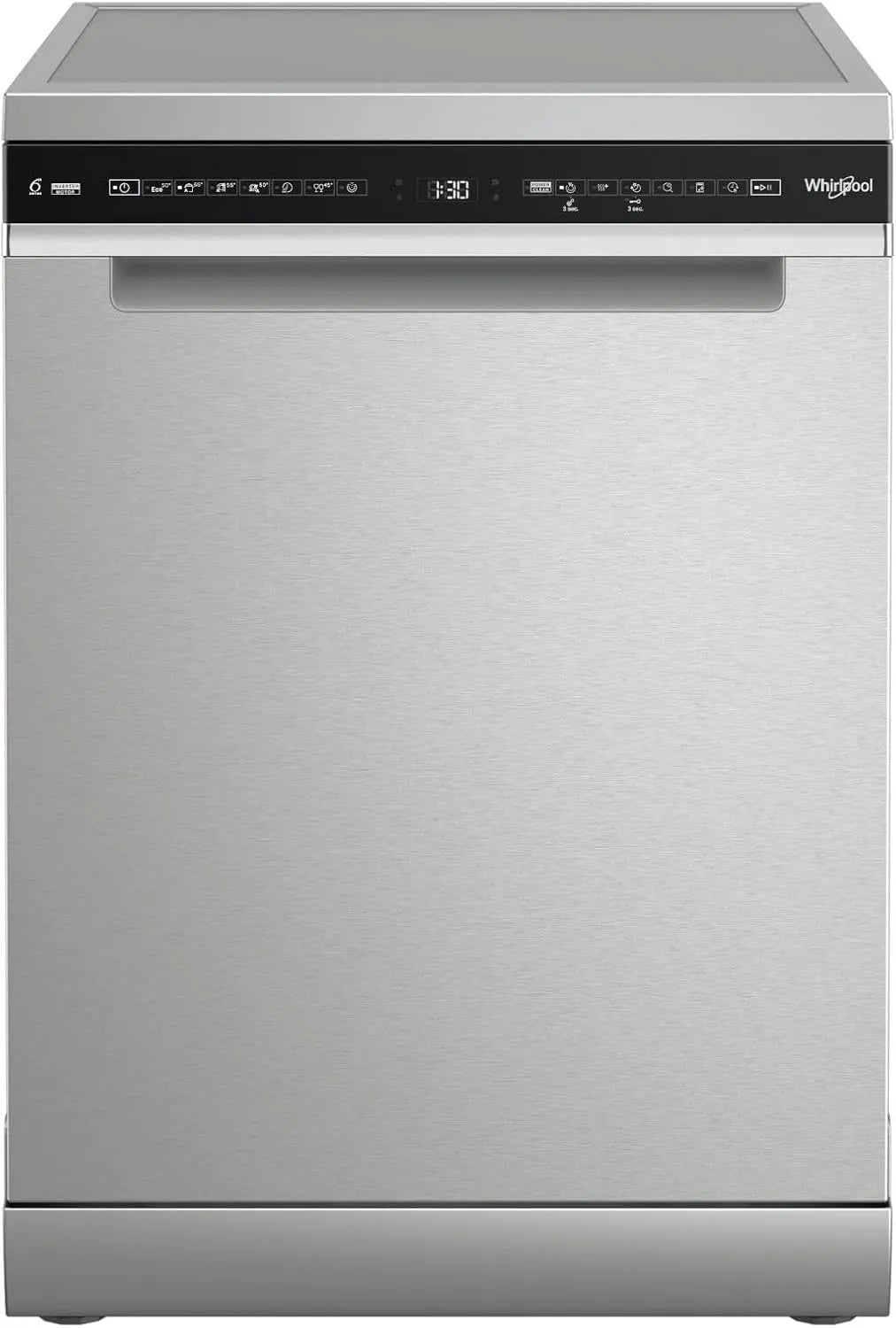 Whirlpool W7F HS51 Lavastoviglie, 8 programmi, classe energetica E, acciaio inox, n 15 Coperti