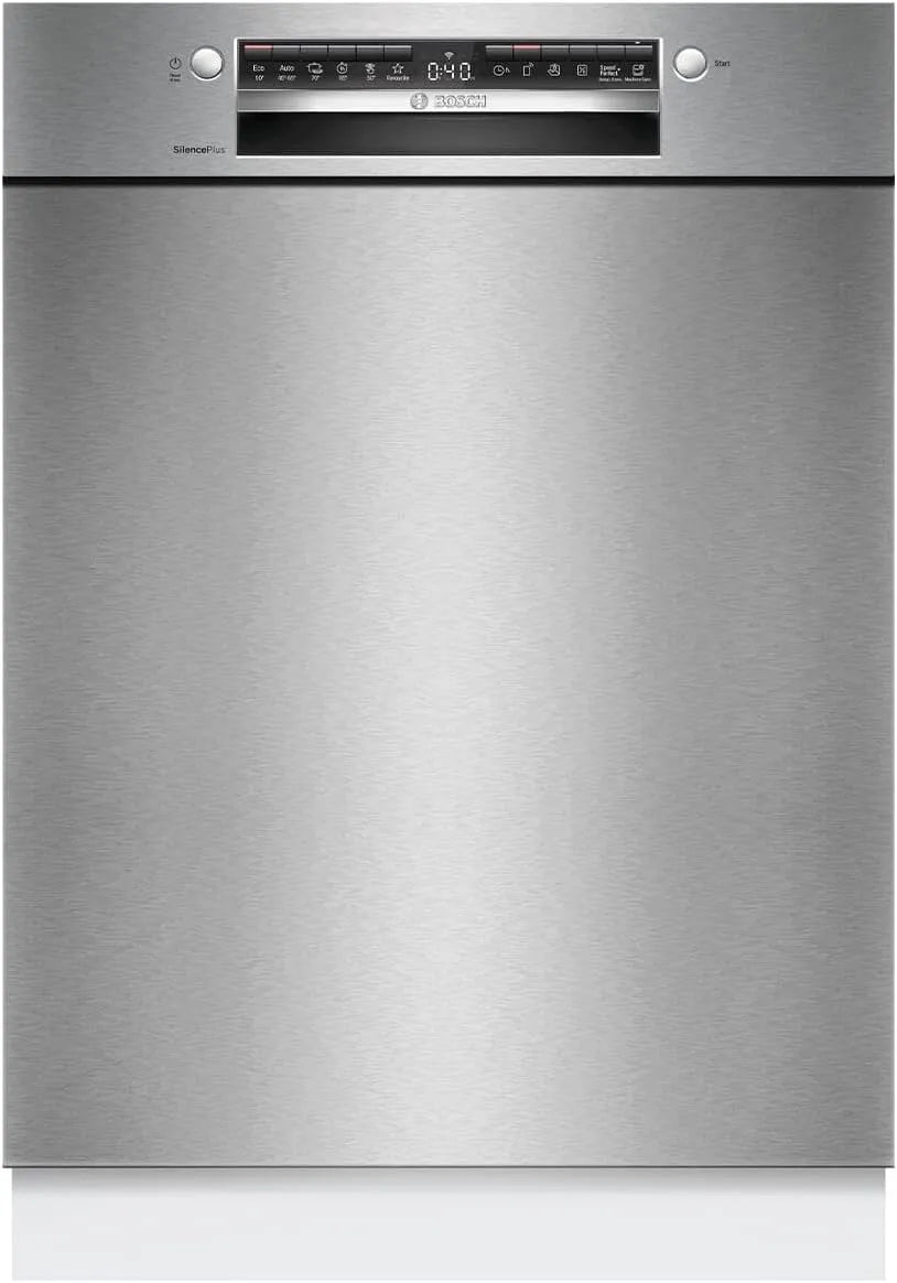 Bosch Serie 4 SMU4ECS21E Lavastoviglie, 60 cm, Home Connect, da incasso, acciaio inox, EfficientDry, Diagnostica da remoto, Programma Preferito