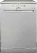 Lavastoviglie, 60 cm, 6 programmi, classe energetica E, Indesit D2F HK26, libera installazione, argento, 14 Coperti, Silver