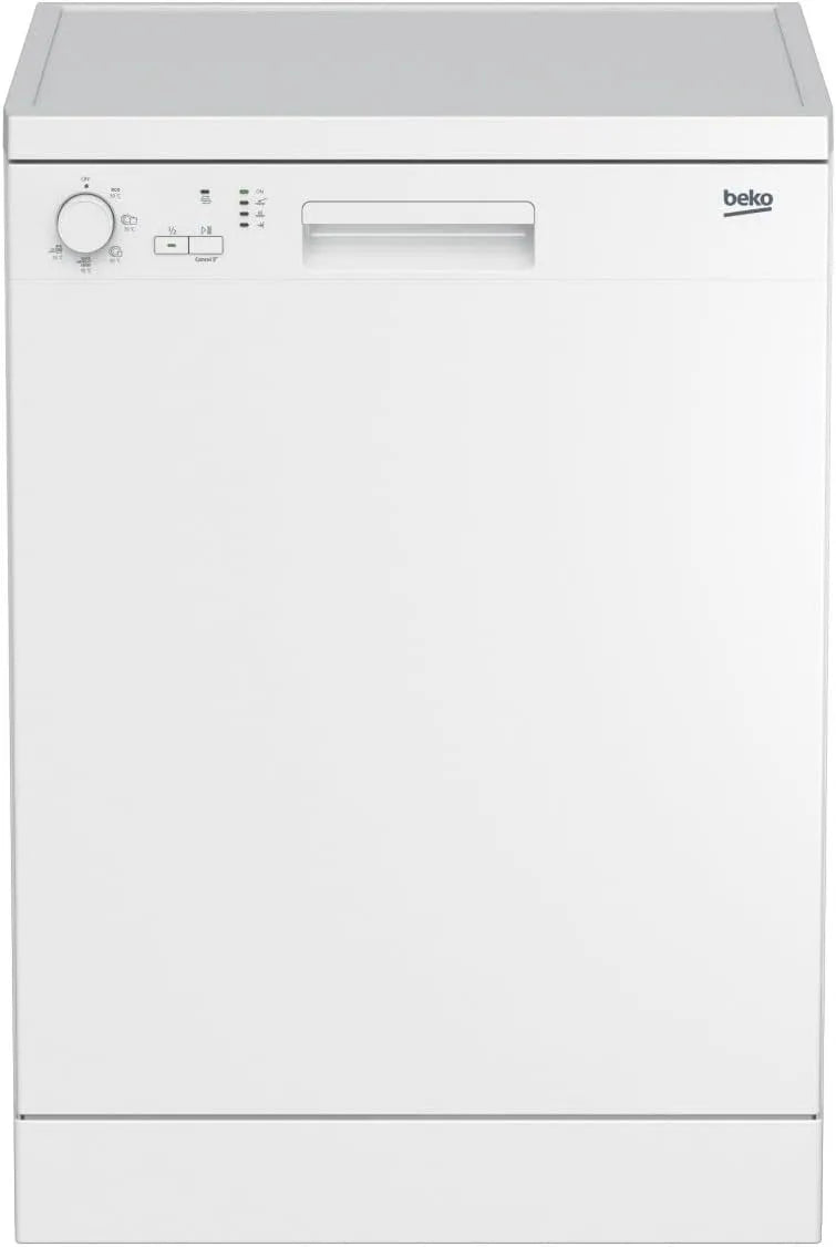 Beko DFN05211W Lavastoviglie, libera installazione, Beko DFN05211W lavastoviglie Libera installazione 12 coperti A+