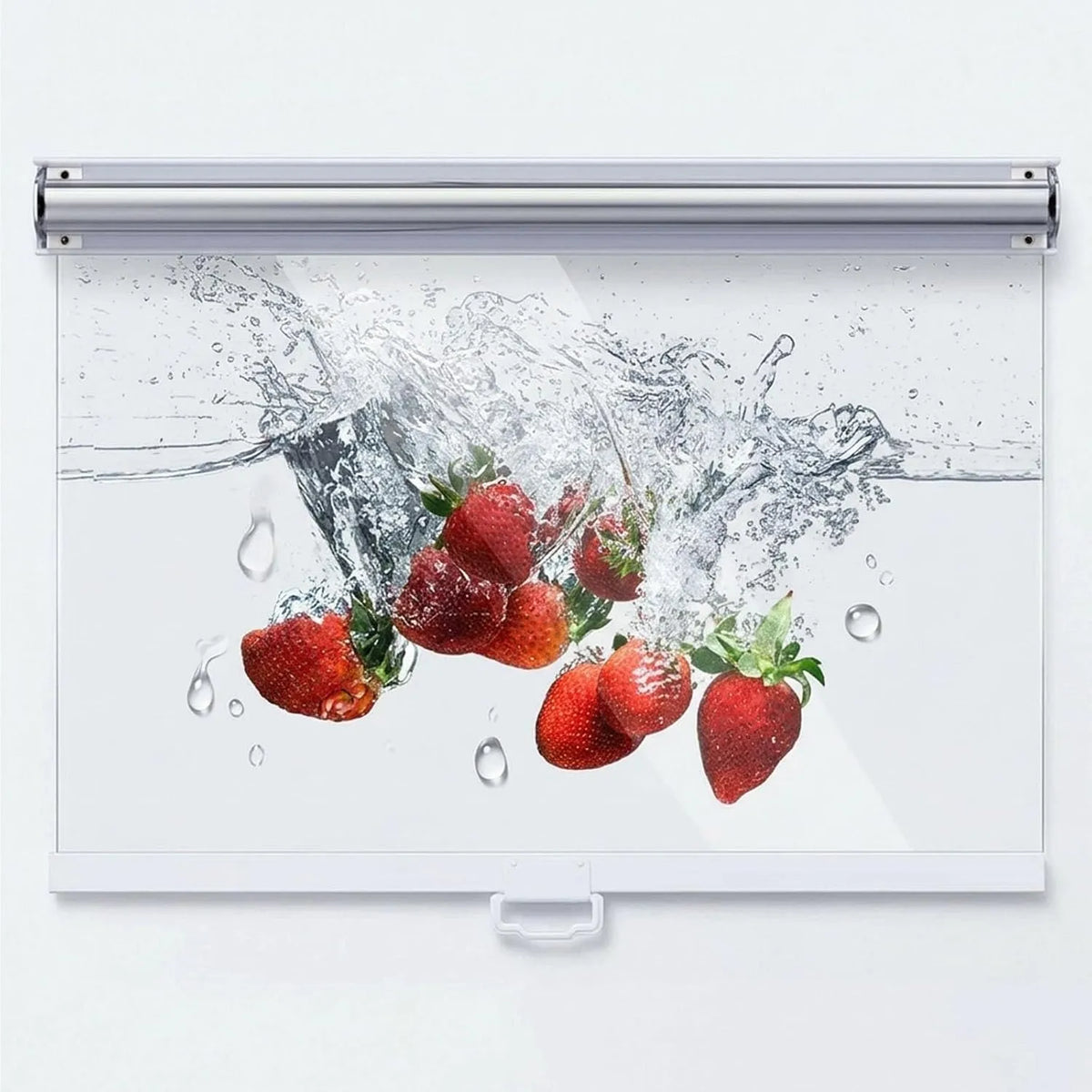 Frigorifero, Tenda Notte Frigo Vetrina Tenda a Rullo Trasparente Salvaspazio Banco