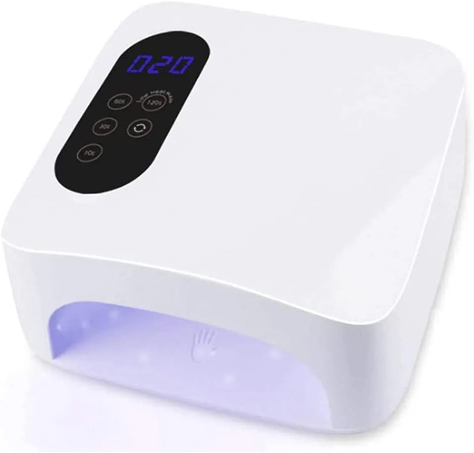 Asciugatrice, professionale, Lampada per Unghie UV LED Ricaricabile Senza Fili da 36 W, Strumenti per Unghie