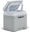 Frigorifero, 24 L, 12 V, IGLOO IE24, portatile, Barca e Festival, 12V e 230V, 24L, Campeggio, Viaggi, Leggero, con Vano Portacavo e Modalità Eco