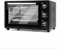 Forno elettrico, 50x38x31cm, 35 L, 1500 W, timer, acciaio inox, Forno Elettrico Ventilato 35 Litri Doppio Vetro 230° Timer Termostato 1500W Cottura