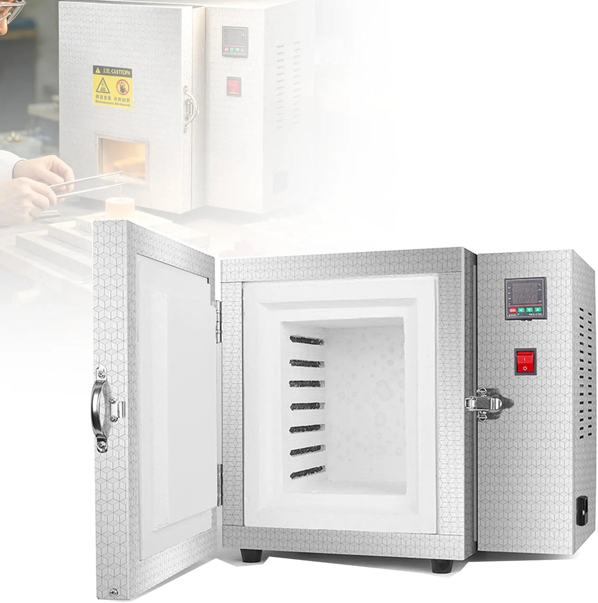 Forno elettrico, Temperatura Massima 800 °c, Ideale per Fusione a Cera Persa, Cottura di Stampi E Lavori Artigianali