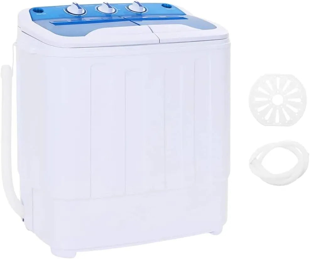 Prodotto 6 kg, vidaXL Mini wasmachine met dubbele trommel 5