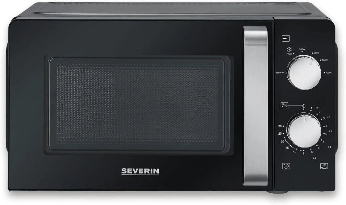 Severin Forno a microonde, 17 L, 700 W, nero, MW 7886, SEVERIN Forno Microonde Solo 17L 700W